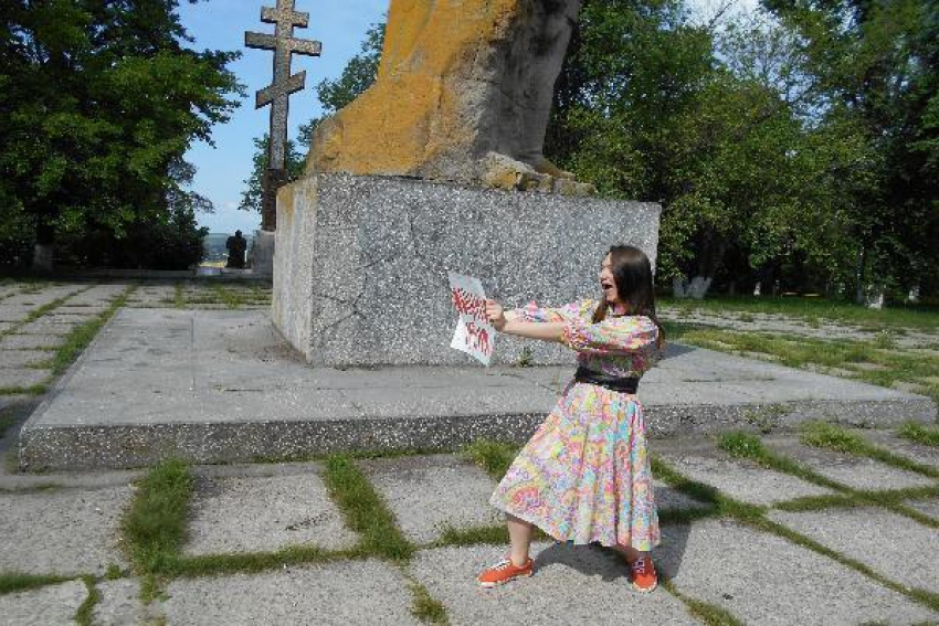 В Новочеркасске прошел «обнимательный флешмоб"