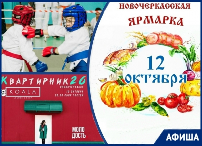 Турнир по рукопашному бою, квартирник и ярмарка: как провести эту неделю в Новочеркасске?