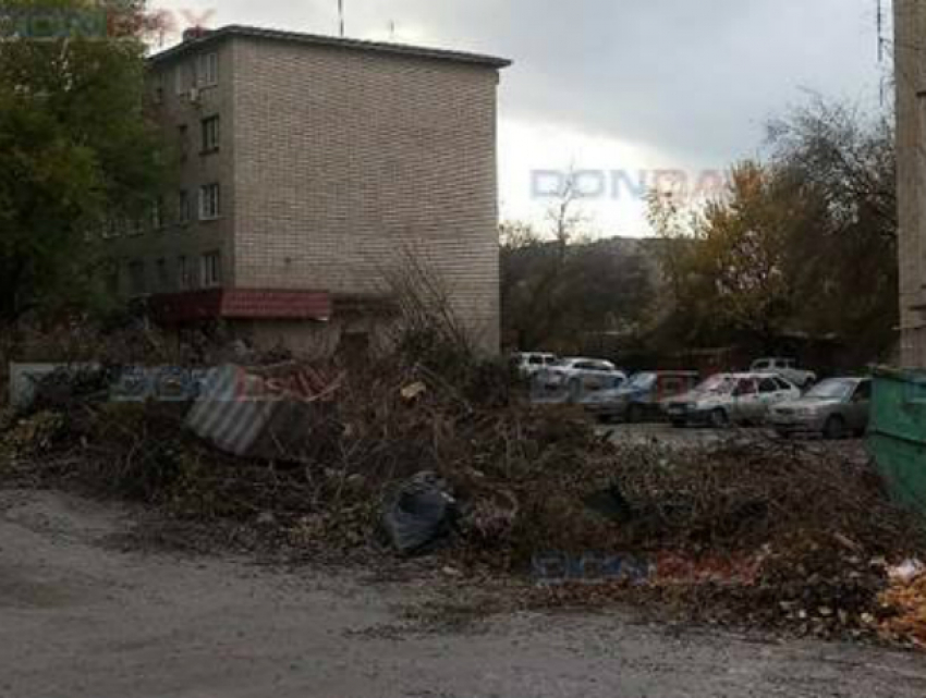 Свалка на улице Спортивной в Новочеркасске приняла угрожающие размеры