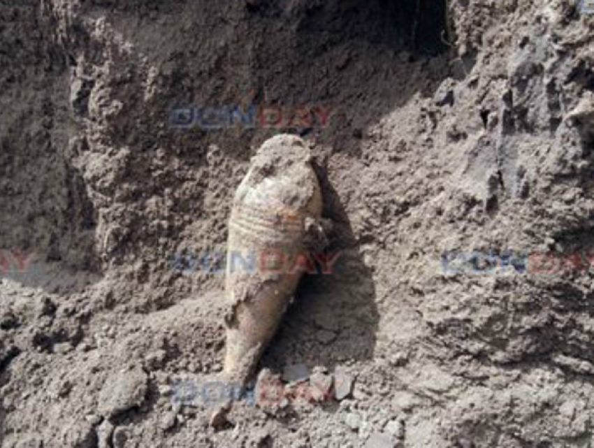 Мина времен ВОВ целый год лежала на участке новочеркасца