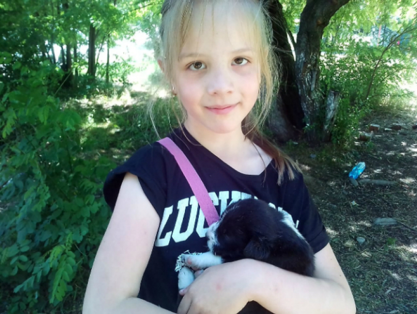 Под Новочеркасском дети спасли от голодной смерти выброшенных на помойку щенков