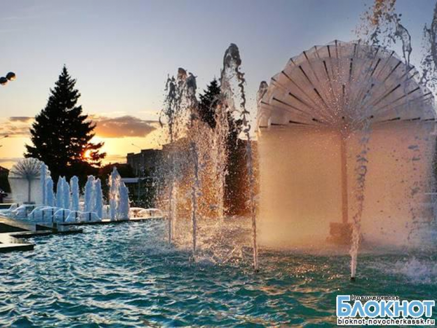 В Новочеркасске ожили городские фонтаны