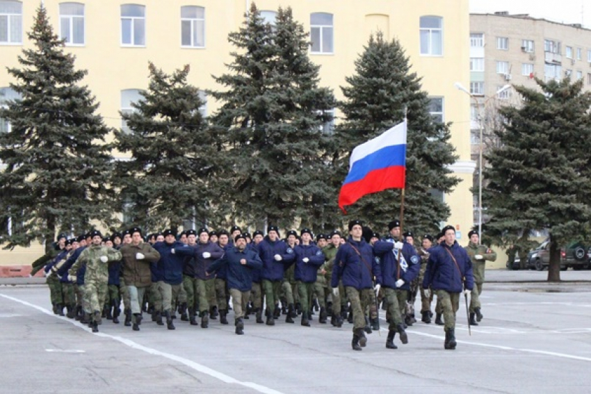 Новочеркасские казаки готовятся к параду Победы на Красной площади