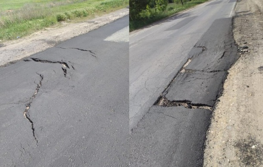 В Новочеркасске подрядчика заставят переделать асфальт на Ростовском выезде