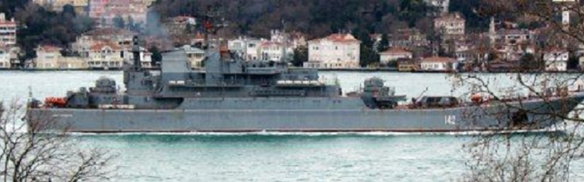 Большой десантный корабль «Новочеркасск» отправился в Средиземное море